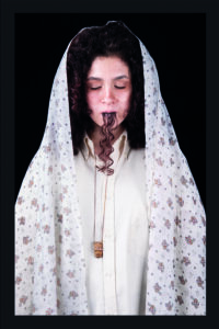 Pardis who is a student in Graphics and is from Kerman (1000 Kilometers from Tehran) moved to Tehran to continue her education. She was one of the first people from the group of curly-haired people who appeared in front of my camera. I have not heard from her later on.