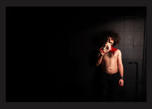 Navid Sayad was born in 1992 in Tehran. His family is from Anzali in Gilan Province (396 Kilometer from Tehran). They live in District 19 in Tehran. He graduated in Industrial Management, but he is really interested in music. Navid says that his hair used to be wavy at first, but after a while his hair become more and more curly. His family used hair ties for him. As his hair has grown longer, his family and society disagree more and even call him ugly. In order to find a job, he has done job interviews where he did not get the job as a result of having long curly hair. Navid says people react differently towards him and in case they disrespected him, he would always respond strongly. He is really fond of his hair and it has been three years since he last cut his hair. Washing his hair and expensive shampoos are some of the maintenance problems he faces. Because of military service he had to cut his hair.